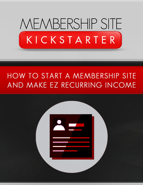 Product picture Membership Site Kickstarter